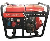 Внешний вид Дизельный генератор Амперос LDG7500СLE-3 стартер фото